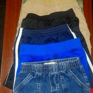6 pair boys play shorts